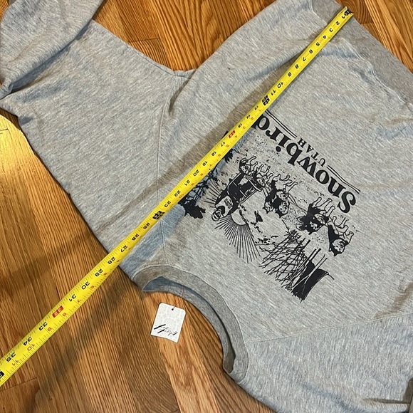 Free People x Retrobrand Snowbird Sweatshirt Size L NWT - Picture 4 of 13
